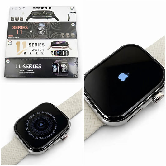 Apple Logo Series 11 Smartwatch | AMOLED Display | 2.3" Full Screen